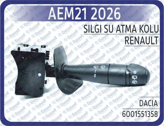 AEM 212026 Silecek Kolu Duster 09- Logan 04- Sandero 08-